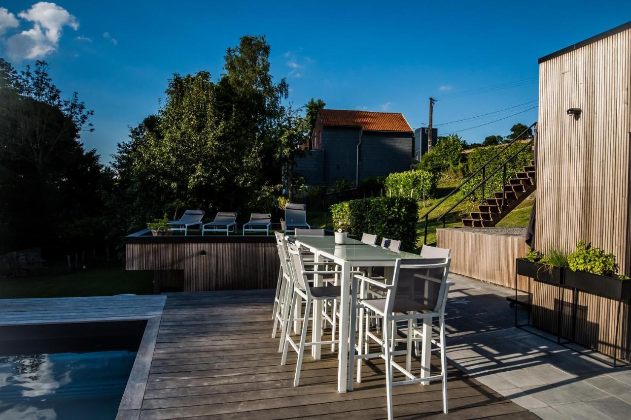 Au Calme De Hosdent Bed & Breakfast Braives Eksteriør bilde